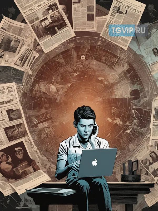 Тг каналы: как Telegram стал новой медиаплатформой 1 Новое в телеграмме на TGvip постер