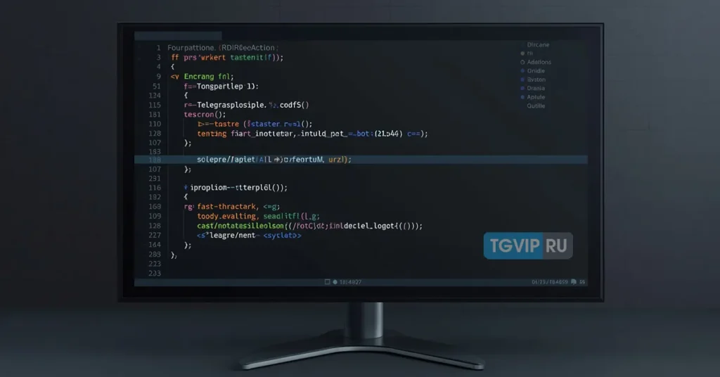 Пример Python-кода для Telegram-бота