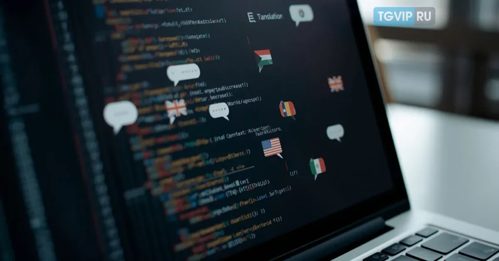 Платформа переводов Телеграм интерфейс